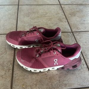 Oncloud Cloudtech Pink Lace Up Sneakers